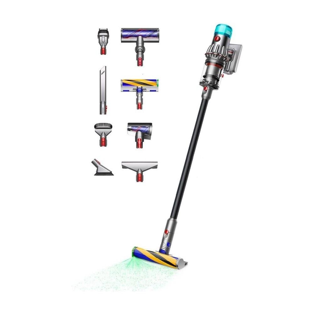 Aspirapolvere Senza Filo V12 Detect Slim Total Clean Senza sacchetto 0.35L Colore Nero /Nichel - Foto 1