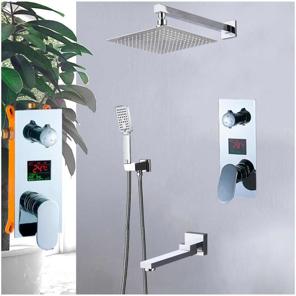 Set miscelatore doccia, Blackswan, tipo M73.54 Smart, modello cromato, misura 40 cm - Foto 2