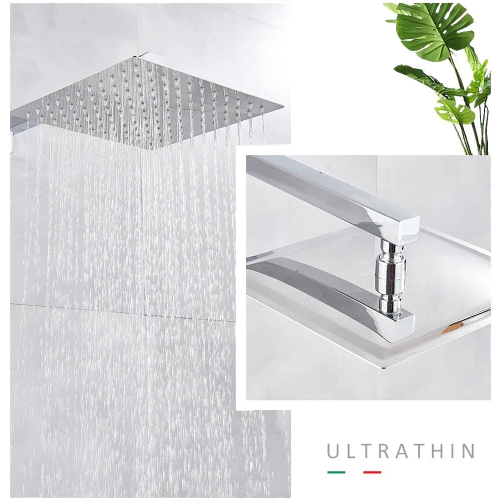 Set miscelatore doccia, Blackswan, tipo M73.54 Smart, modello cromato, misura 40 cm - Foto 4