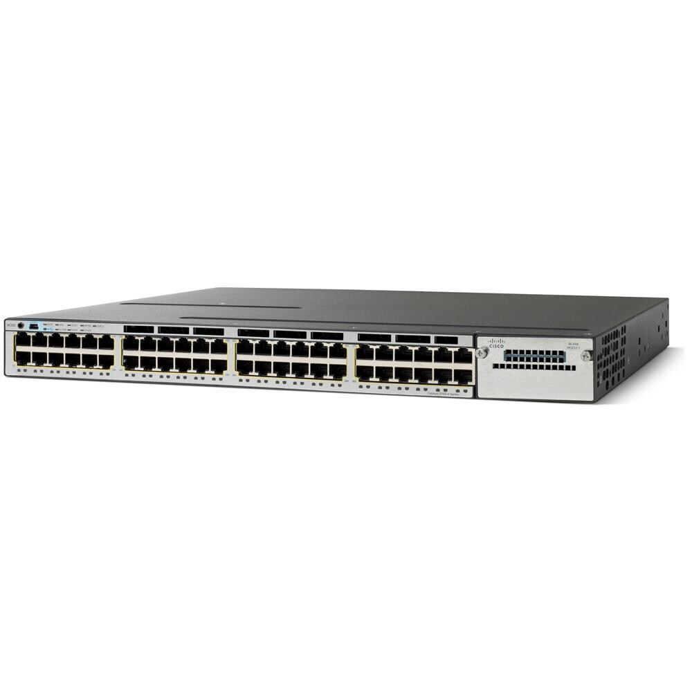 Catalyst 3750X Switch 48 Porte Gigabit Ethernet 10/100/1000 IP Services - Foto 1