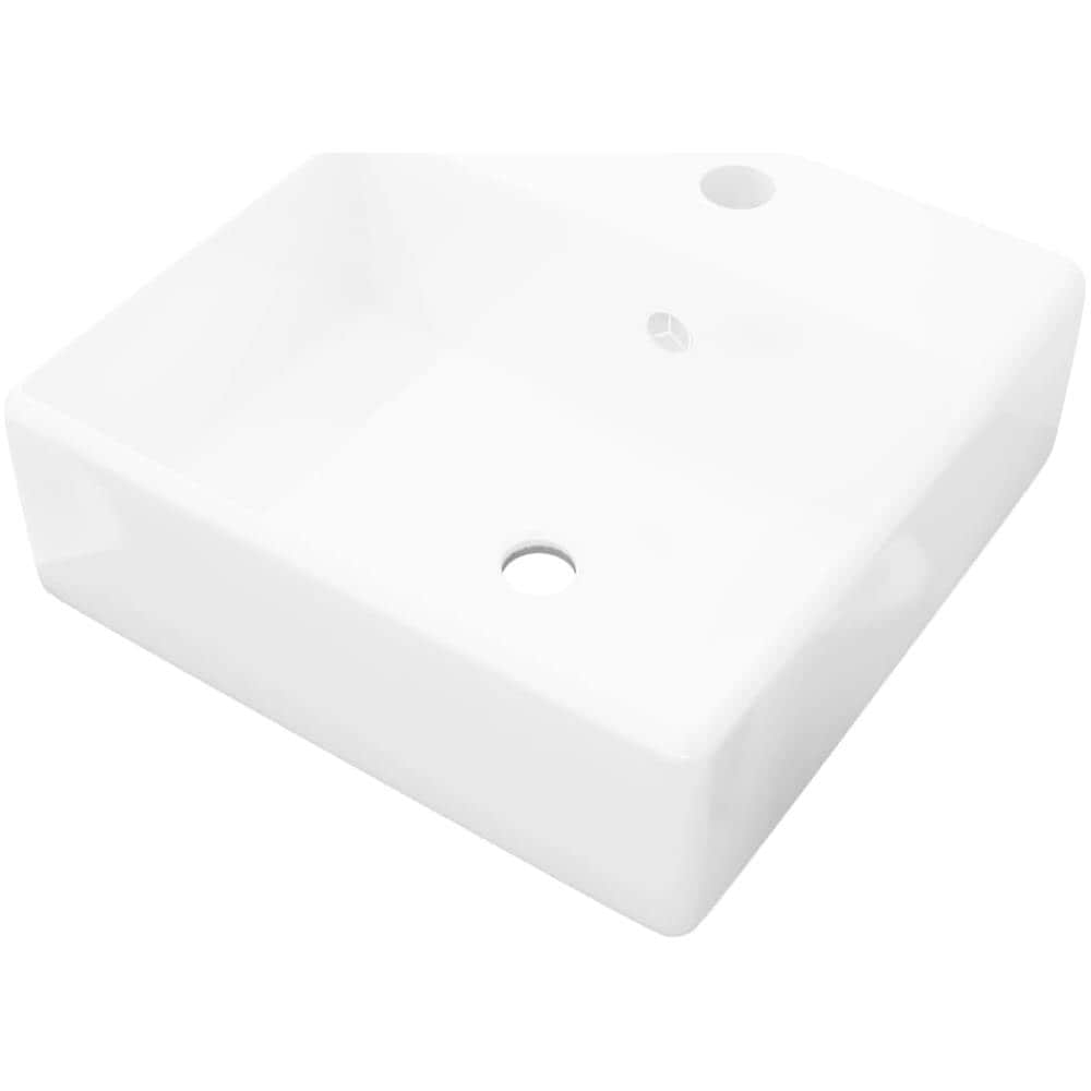 Ceramica Di Lusso Bacino Con Foro Scarico 41 X Centimetri - Foto 2