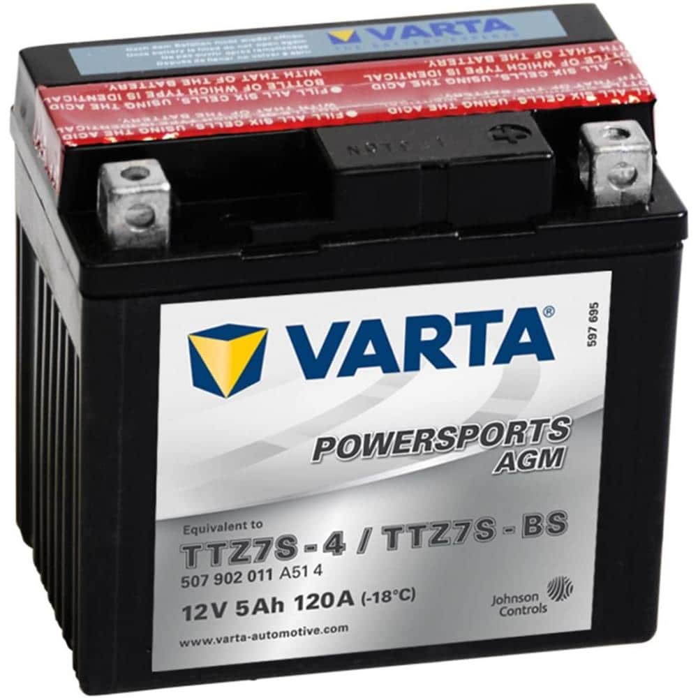 Batteria Agm 12 V 5 Ah Ytz7s-4 / Ytz7s-bs - Foto 1