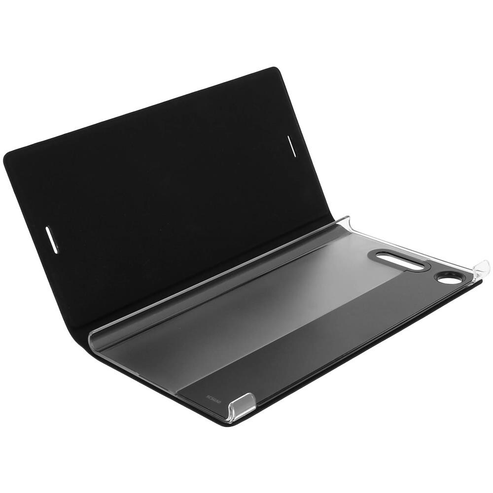 Custodia Portafoglio Originale Xperia Z1 Stand Nero Protezione Integrale - Foto 2