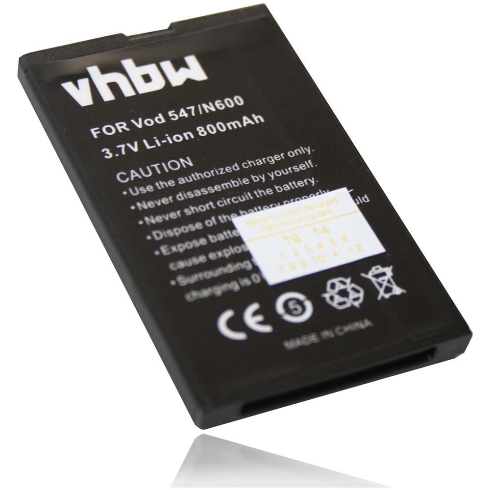 Li-ion Batteria 800mah (3.7v) Per Cellulari E Smartphone Zte C170, C190, C366, C370, C500, C580, C79, F100, F102, F103, F105, F106, F107 - Foto 1