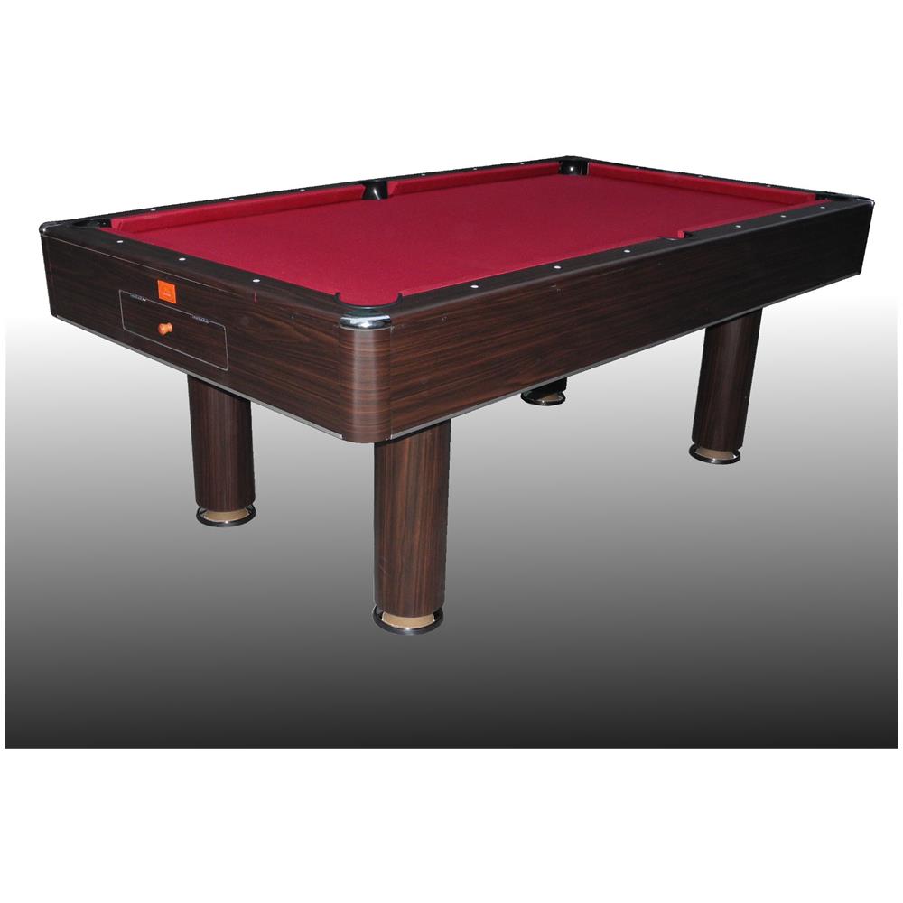 Ng Biliardi Biliardo Fenice Panno Rosso Trasformabile In Tavolo Da Pranzo E Ping Pong