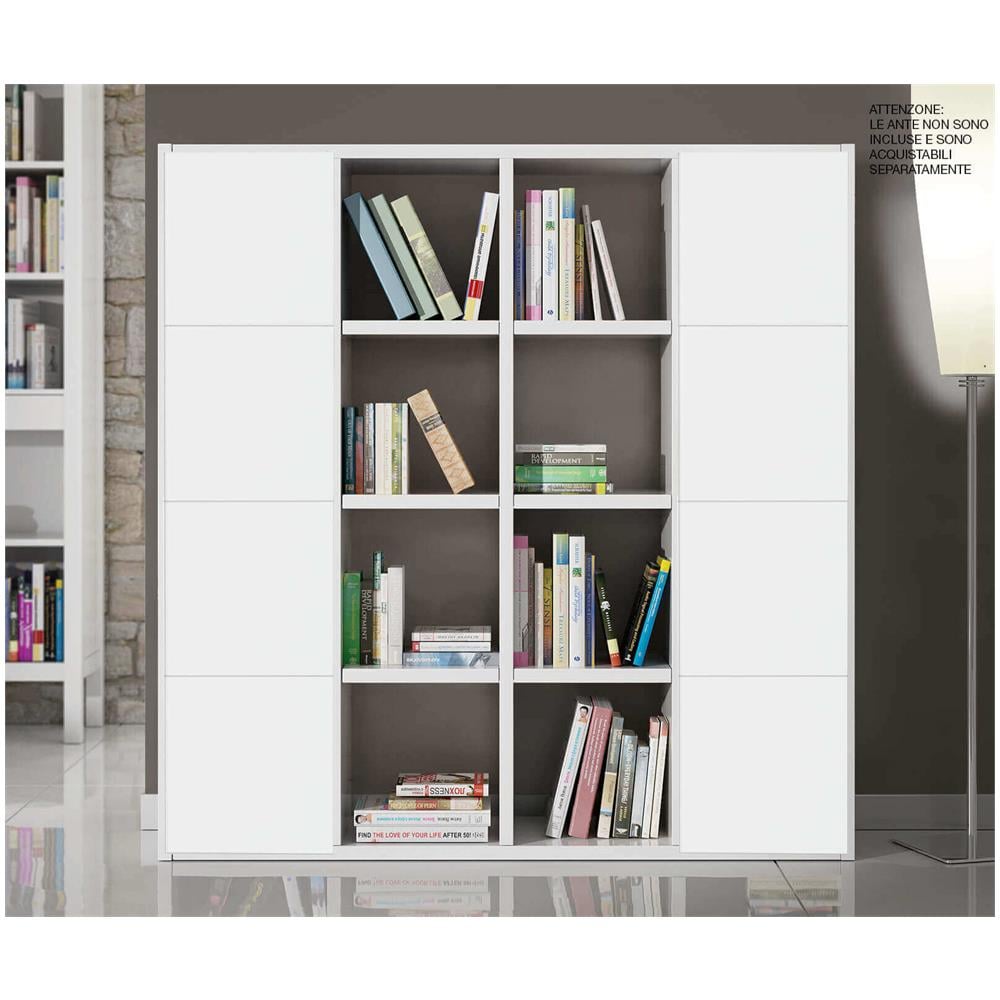 Beverly - Libreria In Nobilitato Frassinato 175 Cm - Foto 4