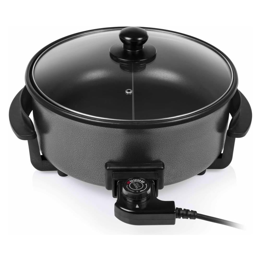 Padella Elettrica Multifunzione Xl1500 W 5 L Nera - Foto 1