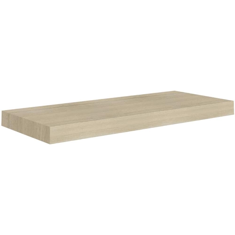 Scaffale A Parete Rovere 60x23,5x3,8 Cm In Mdf - Foto 2