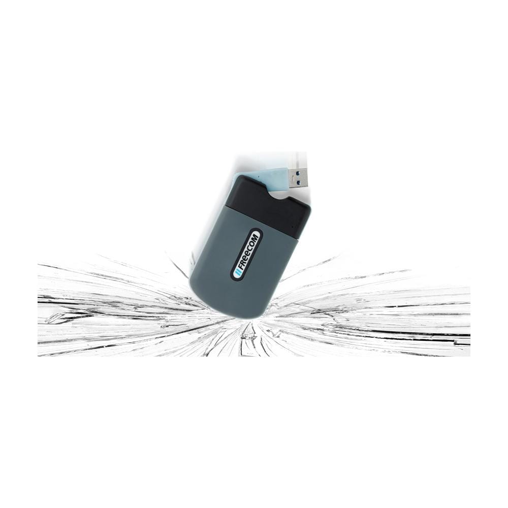 Tough Drive 128GB, 128 GB, USB 3.0, 5 Gbit / s, Grigio, Antipolvere, Resistente all'acqua, 10 - 35 °C - Foto 2