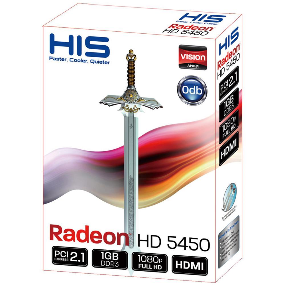 Radeon HD 5450 1 GB DDR3 Pci-E DVI-I / VGA / Display Port - Foto 5