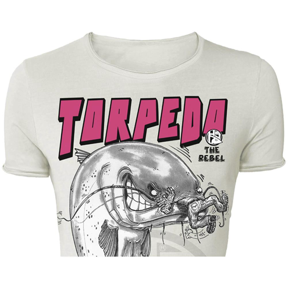 T-shirt Torpedo Bianco M - Foto 3
