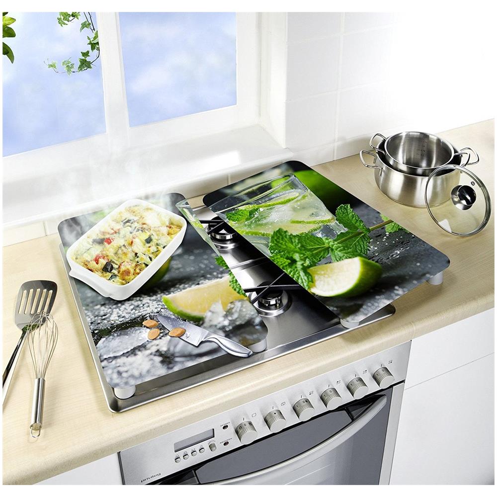 Piastra In Vetro Mojito Per Piano Cottura — 2 Pezzi, Wenko - Foto 2