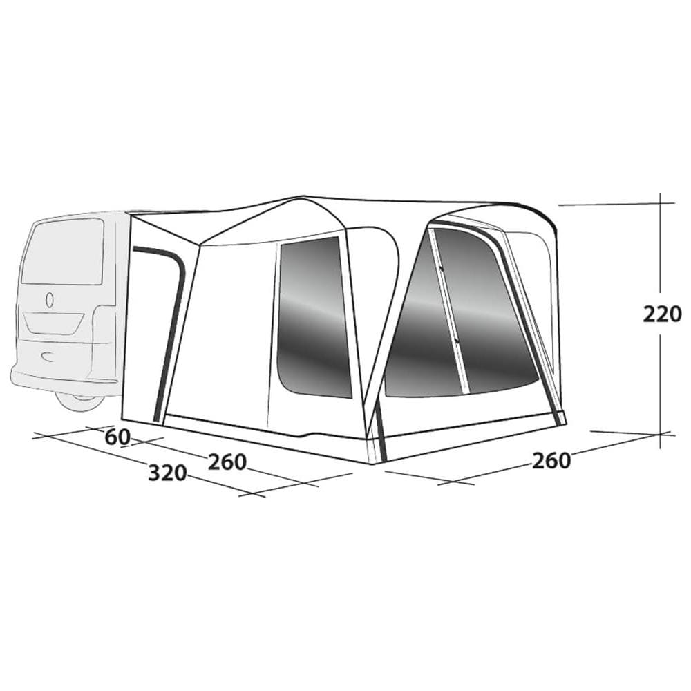 Tendalino per Camper Drive-away Milestone Shade - Foto 7