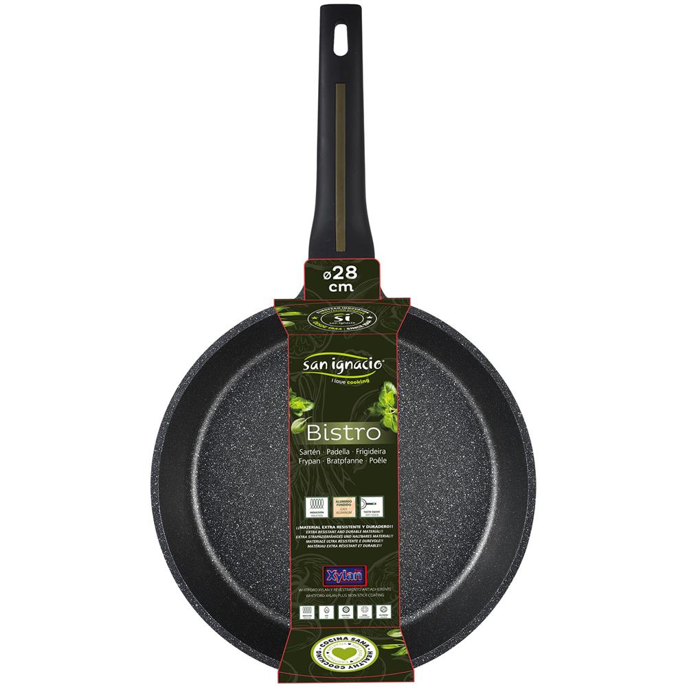 Padella 28x6,5 Cm In Alluminio Fuso, Induzione, Collezione Bistrot - Foto 2