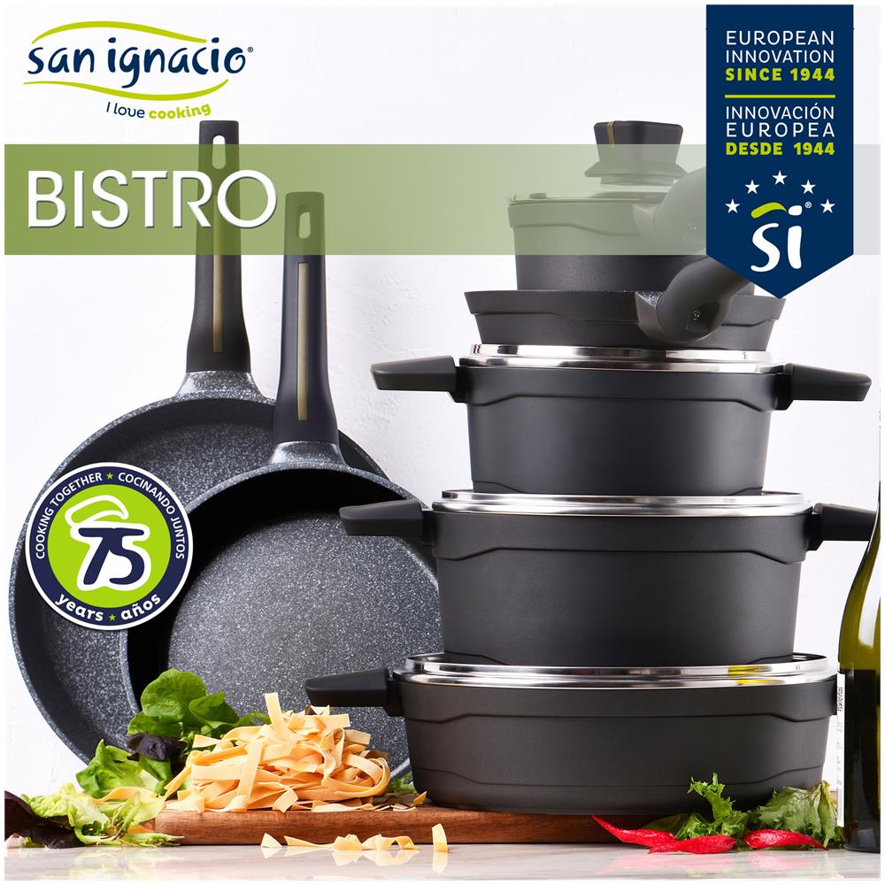 Padella 28x6,5 Cm In Alluminio Fuso, Induzione, Collezione Bistrot - Foto 8