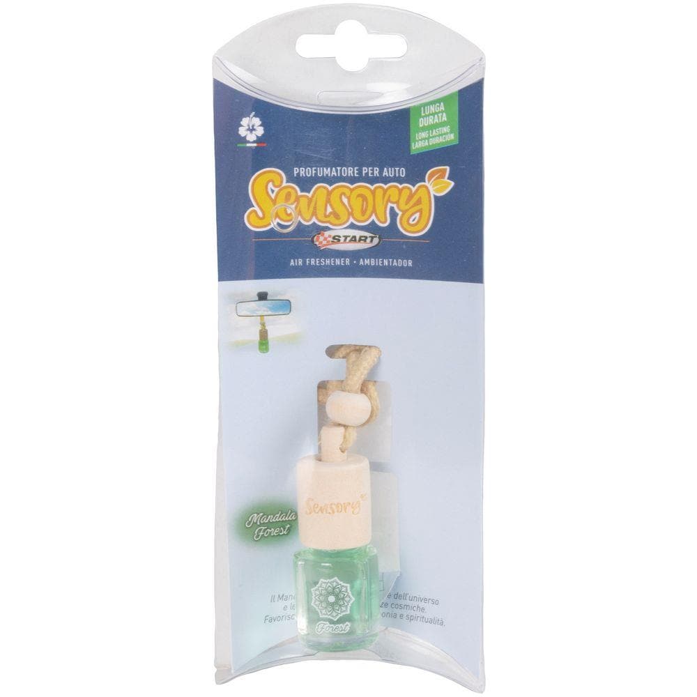 Boccetta Deodorante Per Auto Sensory - Profumazione Forest - Da Appendere A Specchietto - Foto 2