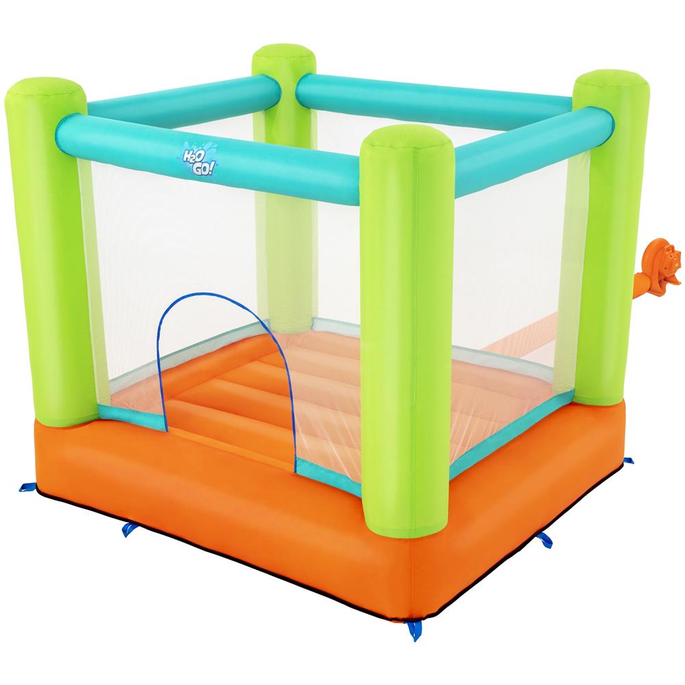 Bouncer salta e vola - mis. 194x175x170 cm - portata max 113 kg (3 bambini) - il kit include: 1 gonfiatore, 8 picchetti perl 'ancoraggio al terreno, kit di riparazione, sacca per il trasporto - Foto 1