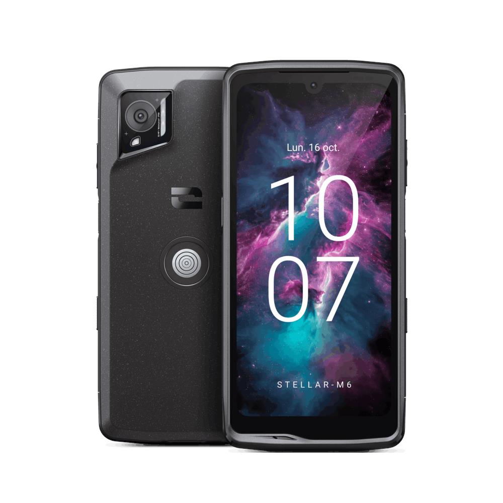 Stellar M6 15,5 cm (6.1") Doppia SIM Android 14 5G USB tipo-C 6 GB 128 GB 4500 mAh Nero - Foto 1