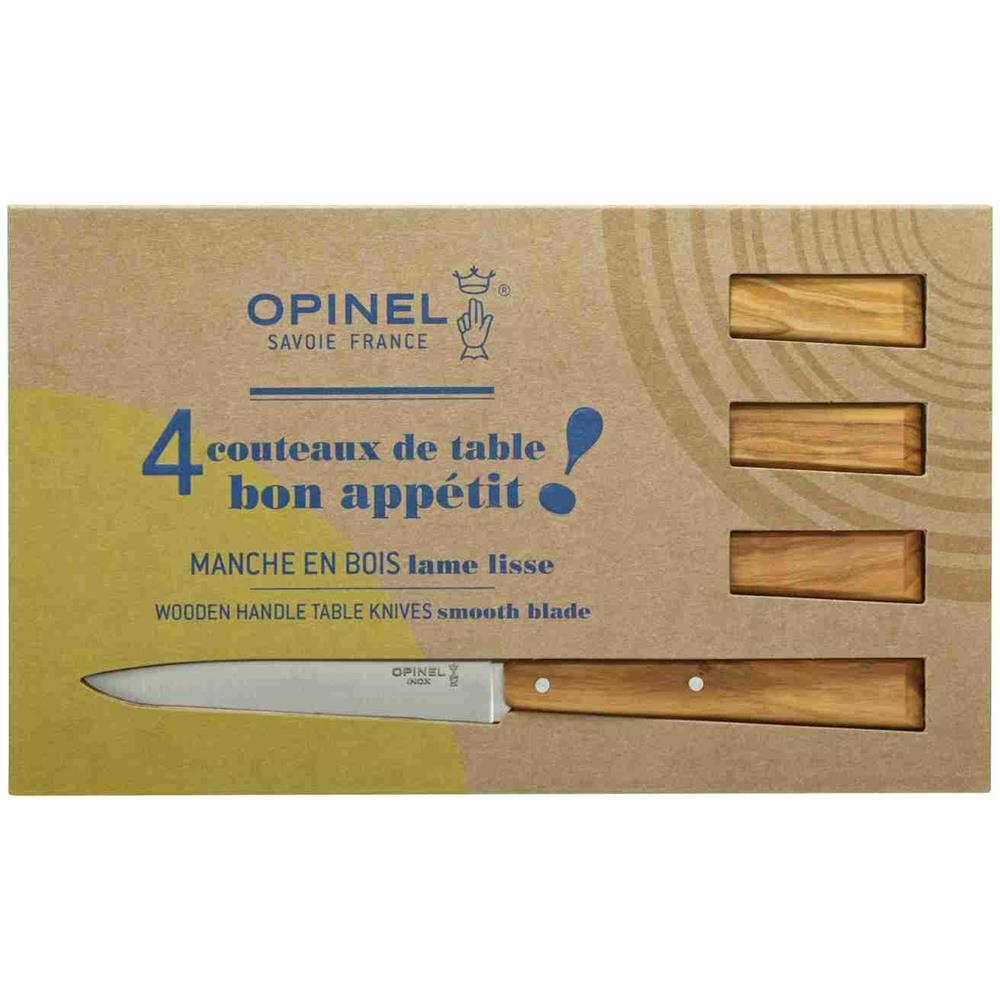 Coltello Tavola Box 4p Man Ulivo - Foto 1