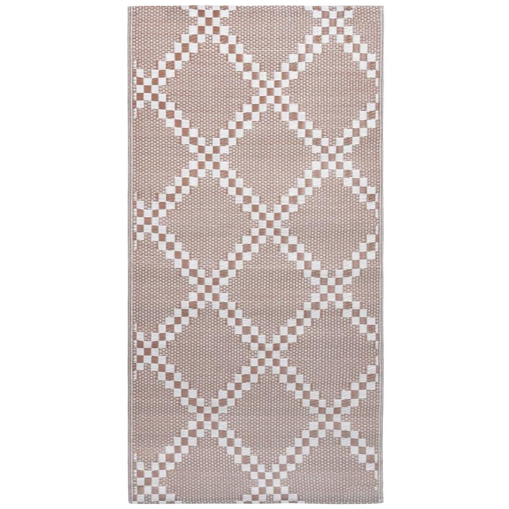 Tappeto Da Esterni Marrone 80x150 Cm In Pp - Foto 2