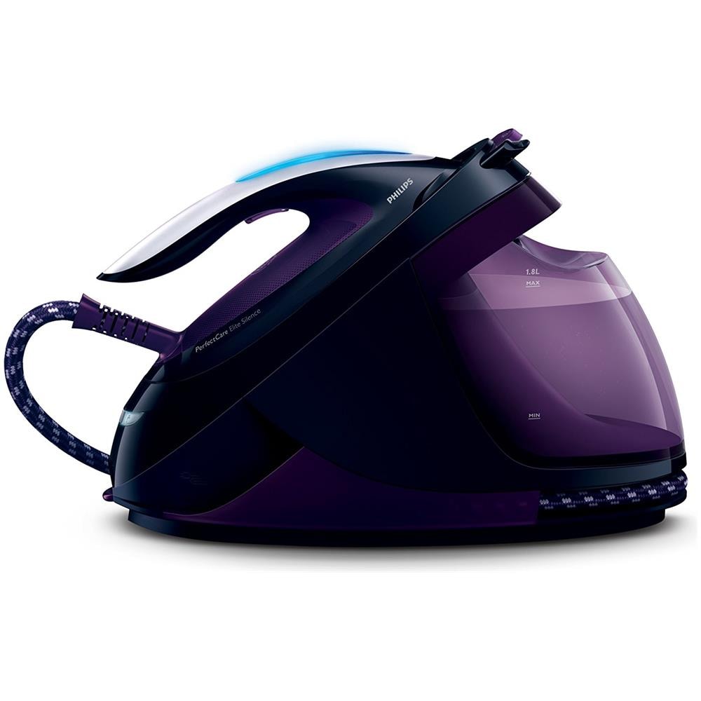 GC9650/80 PerfectCare Elite Silence Ferro Generatore di Vapore con Caldaia Continua Potenza 2400 Watt Colore Viola - Foto 2