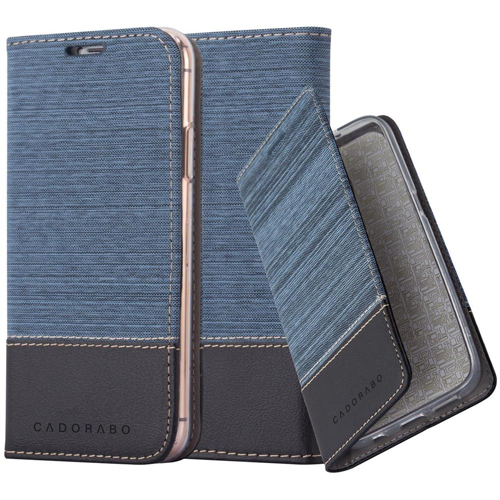 Custodia Compatibile Con Apple Iphone 13 Pro Max In Blu Scuro Nero - Coperchio Protettiva Con Chiusura Magnetica, Funzione Stand E Tasca Per Le Carte - Foto 1