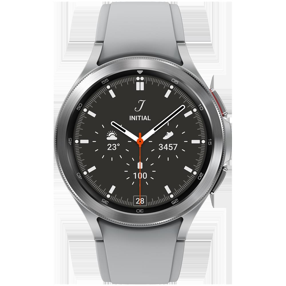 Galaxy Watch4 Classic 4G Display 1.4" OLED 46 mm Digitale Touch screen Wi-Fi GPS Colore Argento - Foto 2