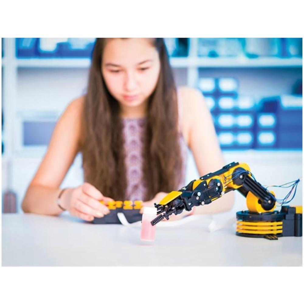 Kit Di Costruzione Educativo, Braccio Robotico, Robot Giocattolo, Giocattolo Da Costruzione STEM - Foto 2