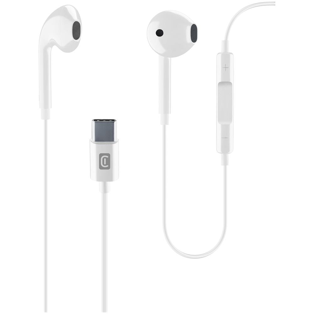 ORBIT Auricolare a capsula con microfono, remote control e connettore USB-C Bianco - Foto 1