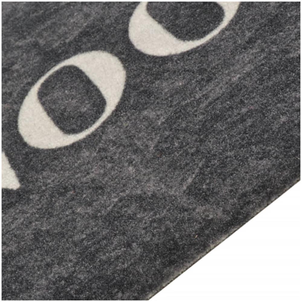 Tappeto Da Cucina Lavabile Nero Cucinare 45x150 Cm Velluto - Foto 3