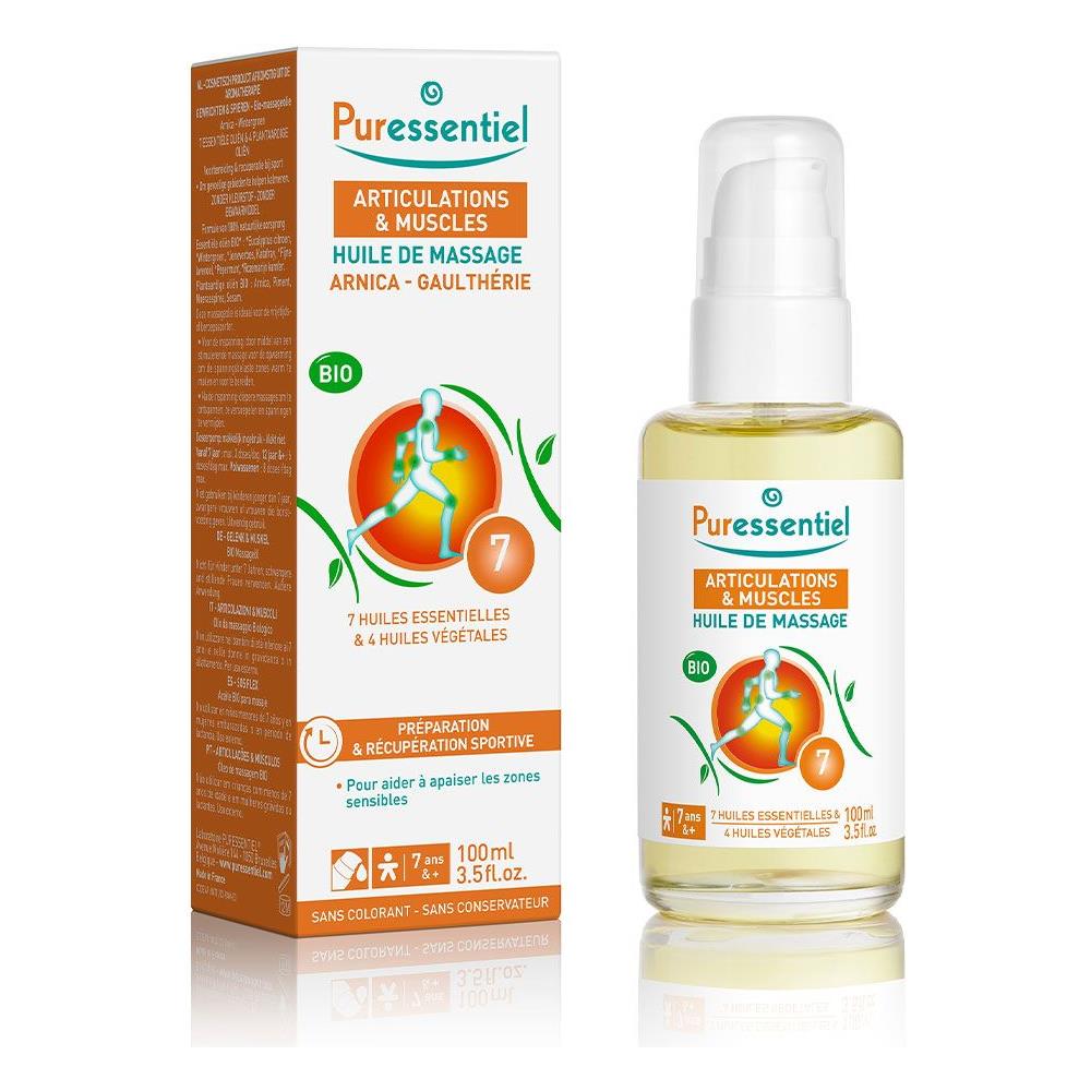 Olio Da Massaggio Bio 100ml Articolazioni E Muscoli Arnica E Gaultheria - Foto 1