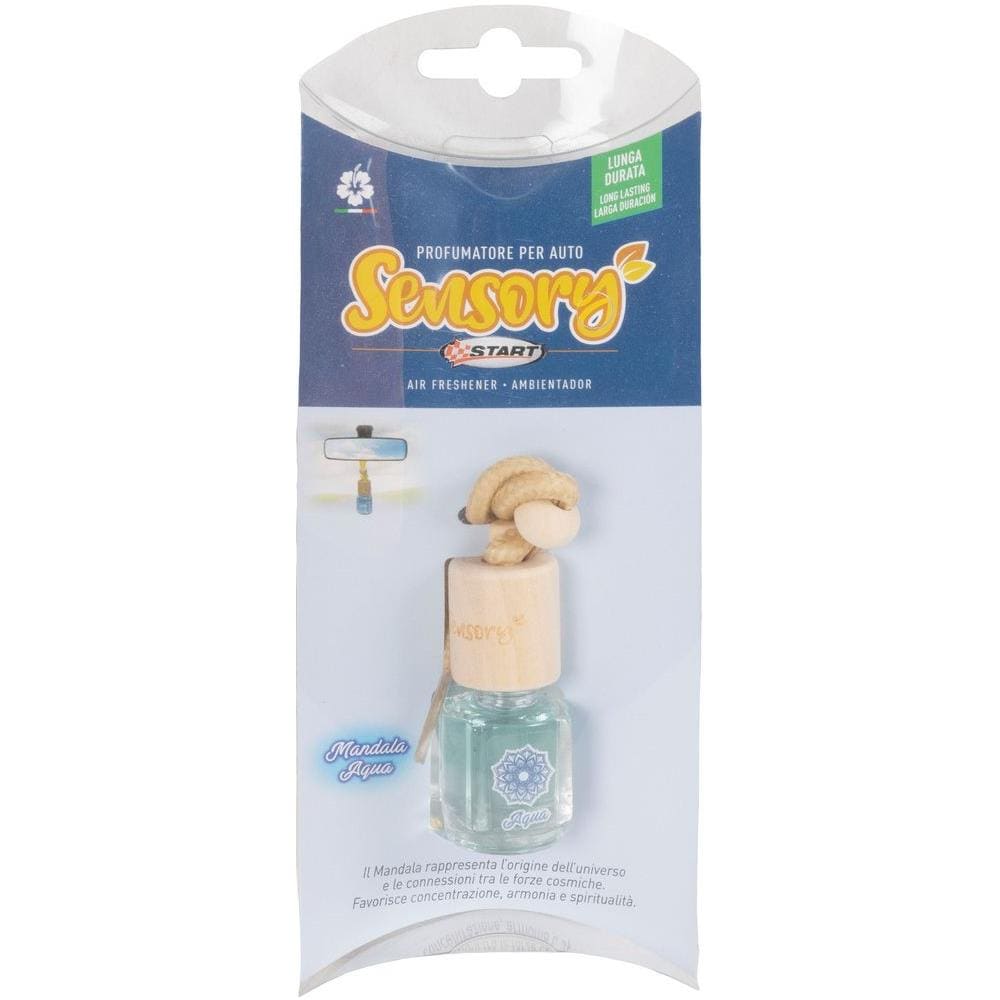 Boccetta Deodorante Per Auto Sensory - Profumazione Aqua - Da Appendere A Specchietto - Foto 2