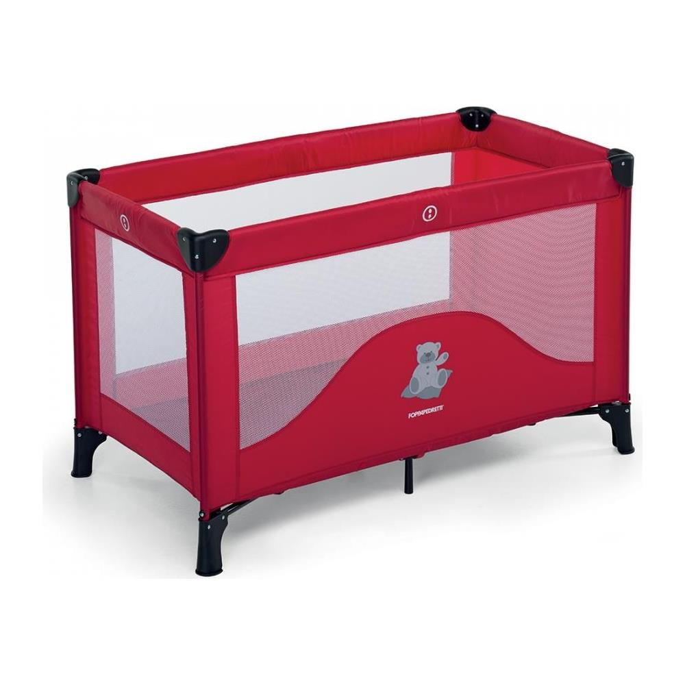 Lettino Teddytour Rosso di 9700420001 - Foto 1