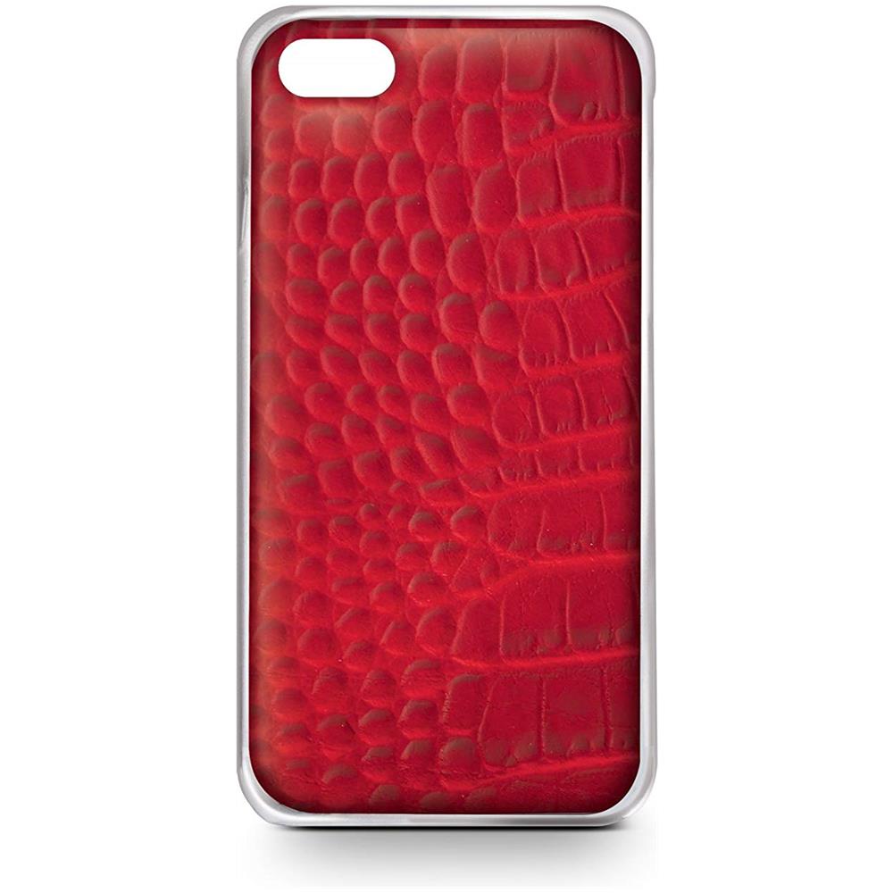 Cover in Pelle per iPhone 6 / 6S Plus Colore Rosso - Foto 1