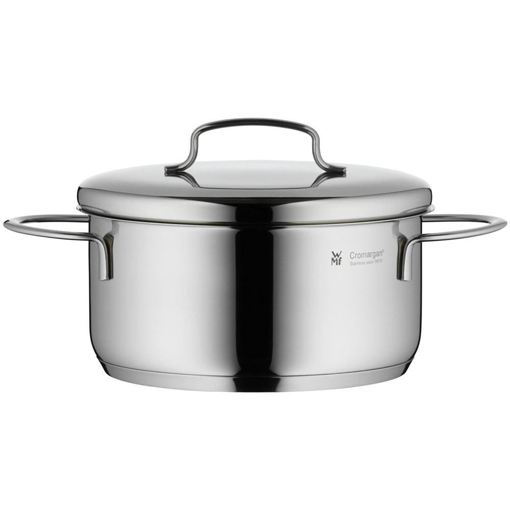 Tegame Con Coperchio Acciaio Inox Cromargan 18/10 Ø 16cm H 12,5cm - Linea Mini - Foto 1