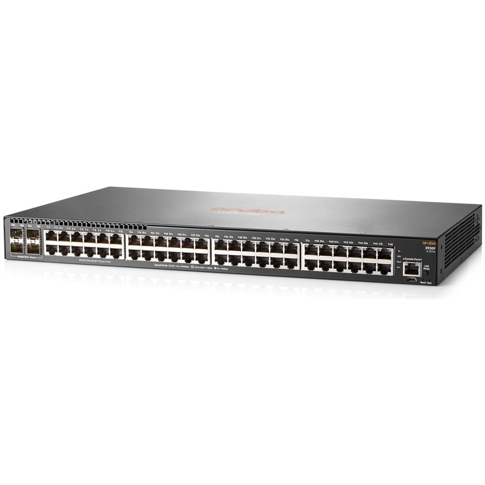 Switch Aruba 2930F 48 Porte Gigabit Ethernet 10 / 100 / 100 Mbps RJ45 con 4 Porte SFP+ Managed - Foto 1