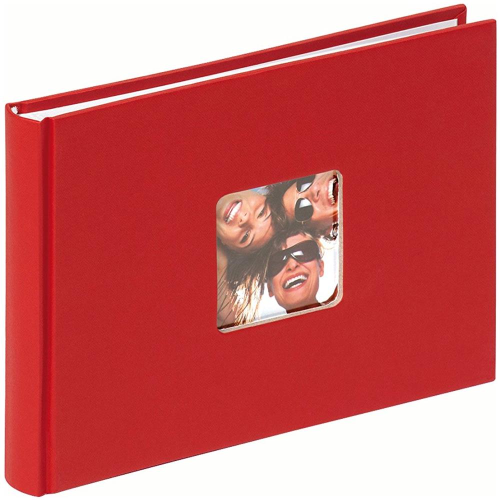 Album Fotografico Fun 22x16 cm 40 Pagine Colore Rosso - Foto 1