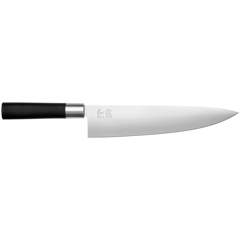 Coltello Da Cucina Cm 23,5 Linea Wasabi Black Di In Acciaio Inox Con Manico In Plastica - Foto 1