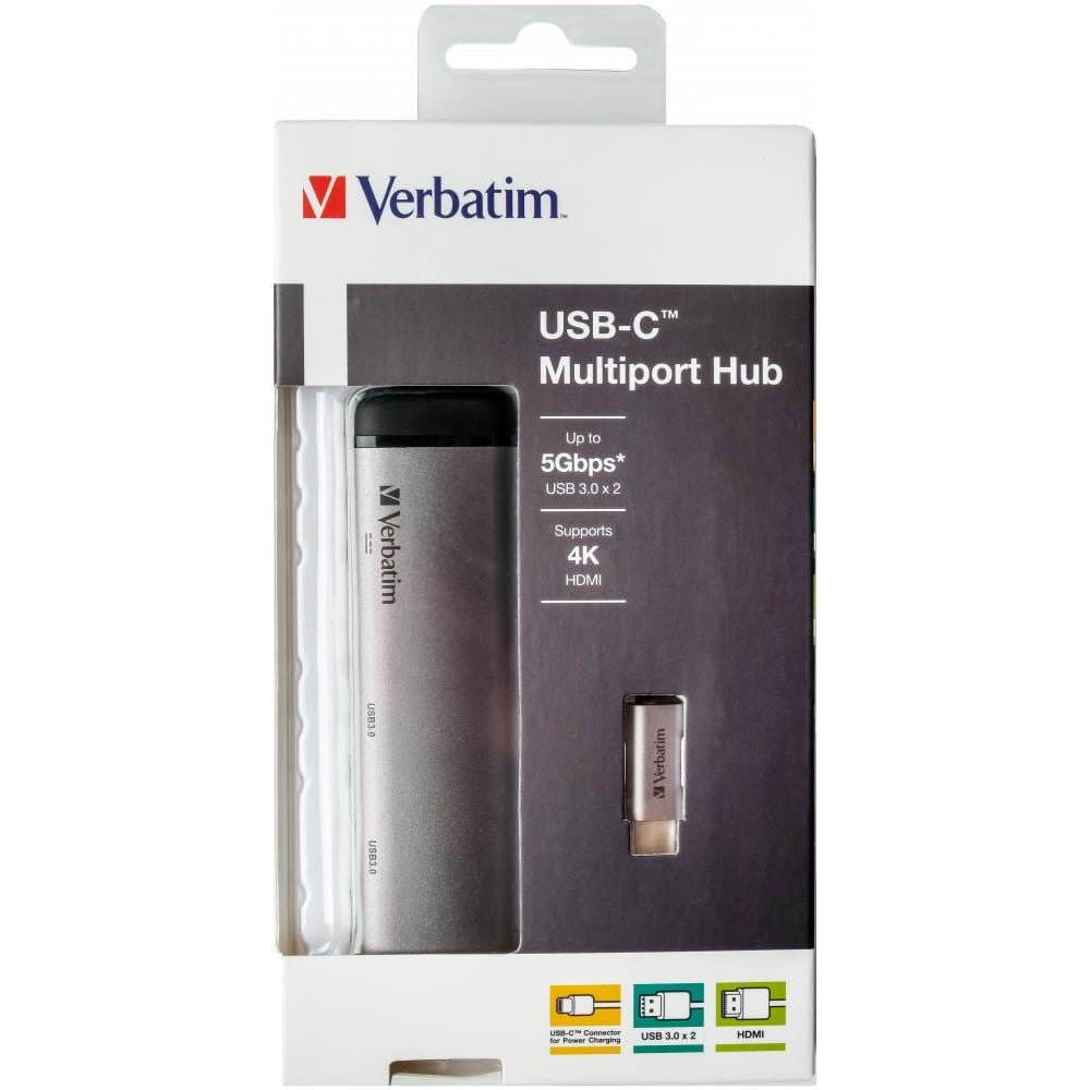 USB-C Multiport Hub - USB 3.1 / USB 3.0 x 2 / HDMI, 49140 - Foto 1