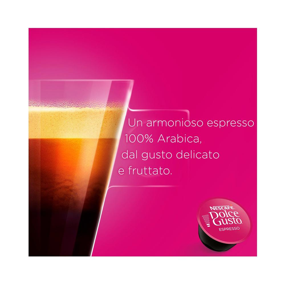 Nescafé Capsule Dolce Gusto, Aroma Espresso - Conf. Da 16 Capsule - Foto 2