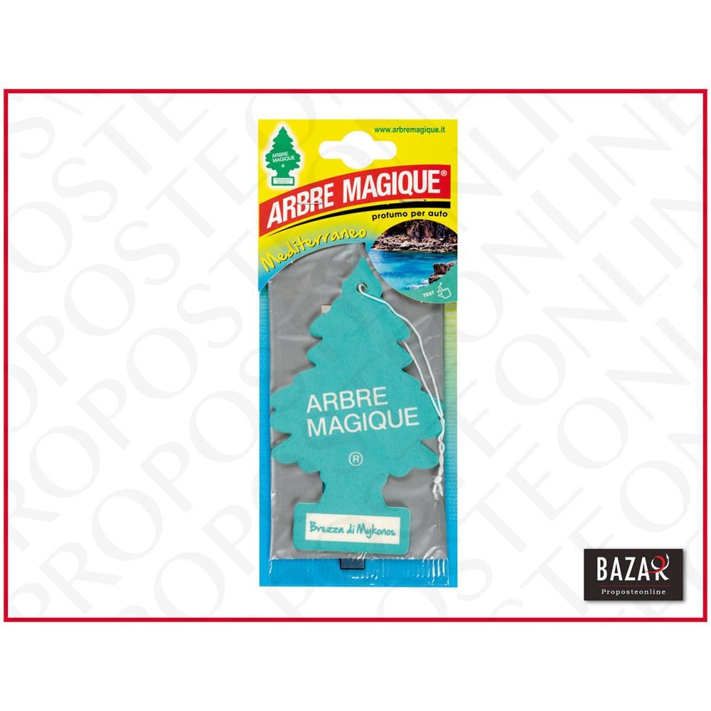 Deodorante Classico Per Abitacolo Auto Mezzi - Arbre Magique - Brezza Di Mykonos - Foto 1