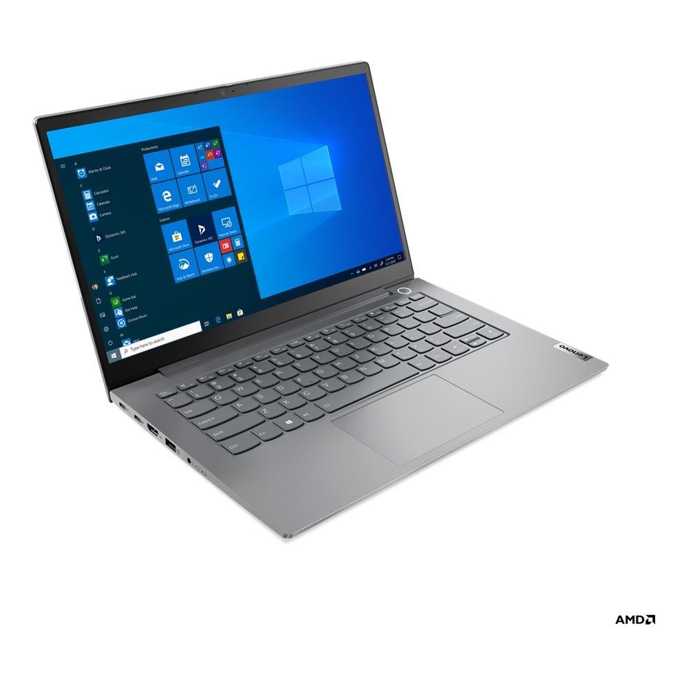 Notebook ThinkBook 14 G2 Monitor 14" Full HD AMD Ryzen 5 4500U Hexa Core Ram 8GB SSD 256GB 2xUSB 3.0 2xUSB 3.1 Windows 10 Pro - Foto 2