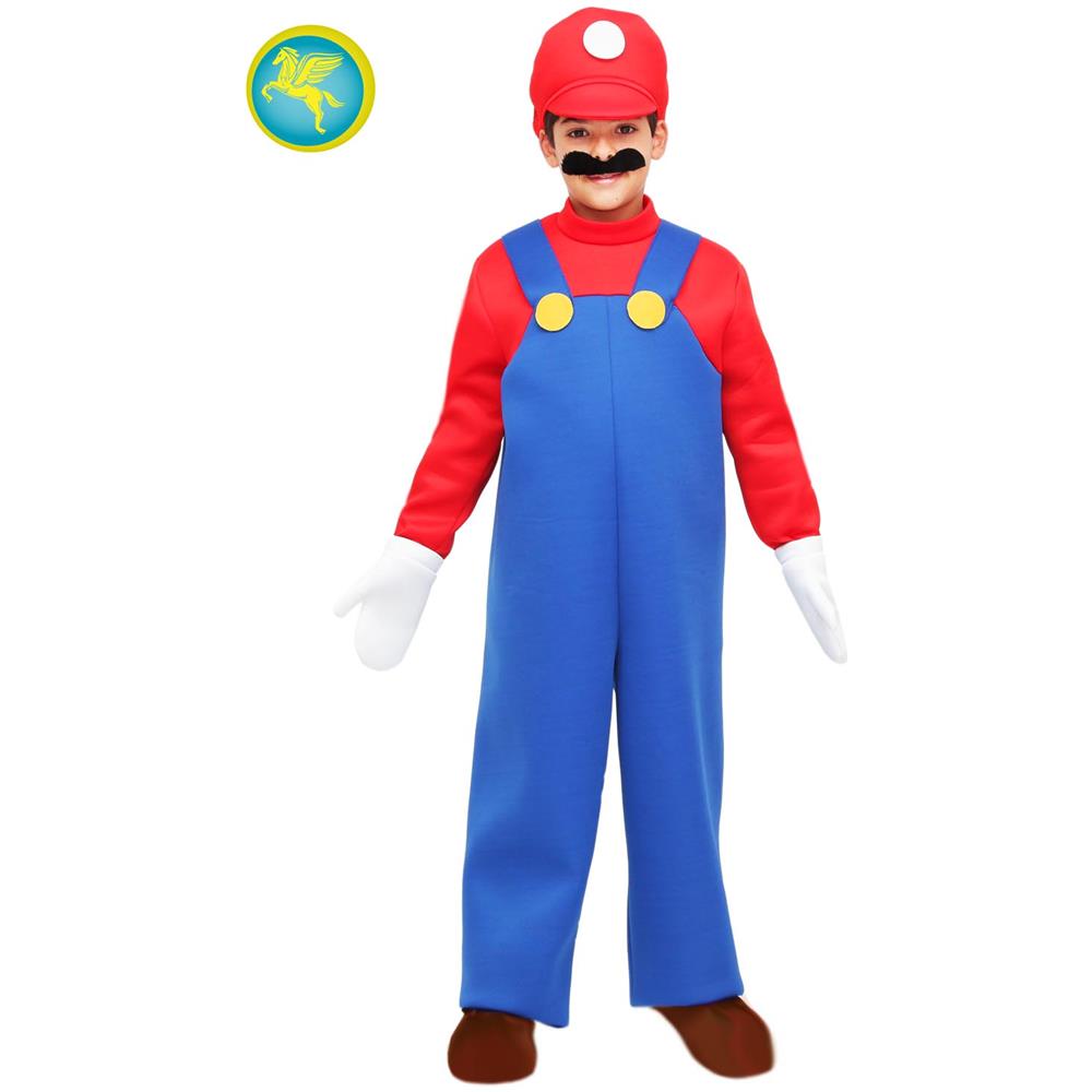 Costume Mario Di Pegasus Vestito Carnevale Pegasus Bambino 10/11 Anni - Foto 1