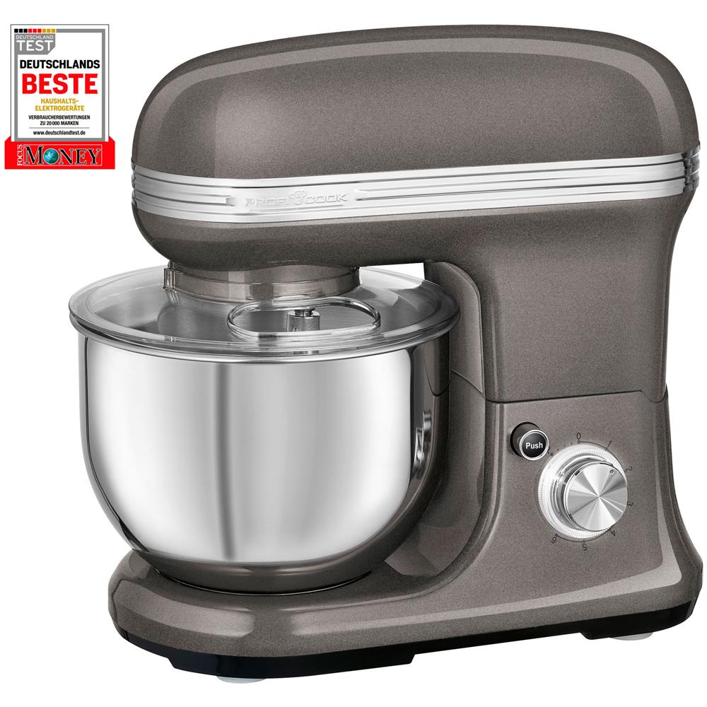 Km 1197 Impastatrice Planetaria Robot Cucina Multifunzione Design Vintage 5 Litri 1200w Antracite - Foto 2