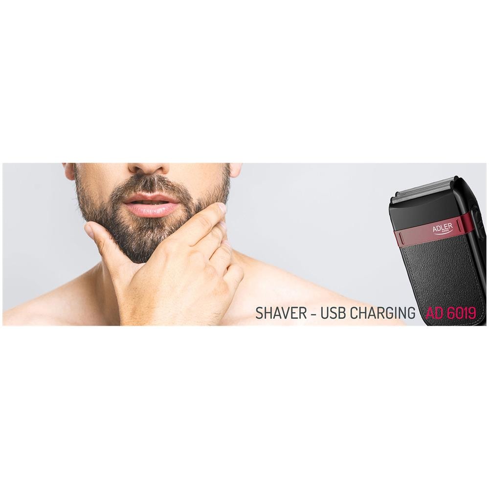 Shaver Ad 2923 Cordless, Tempo Di Ricarica 1 H, Tempo Di Funzionamento 45 Min, Uso Bagnato, Nimh, Numero Di Testine / lame Rasoio 1, Nero - Foto 14