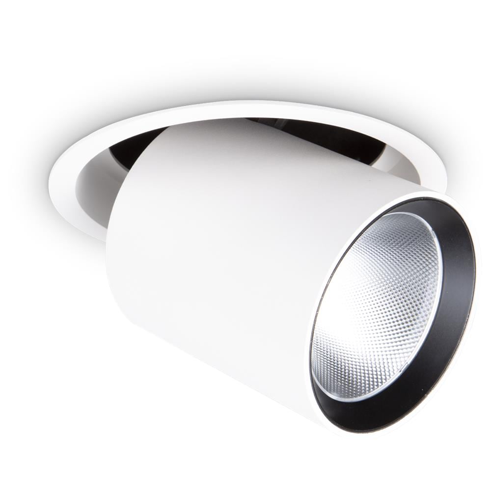 Nova Fi 30w 3000k Wh Lampada Incasso - Ideal Lux 248172 - Foto 1