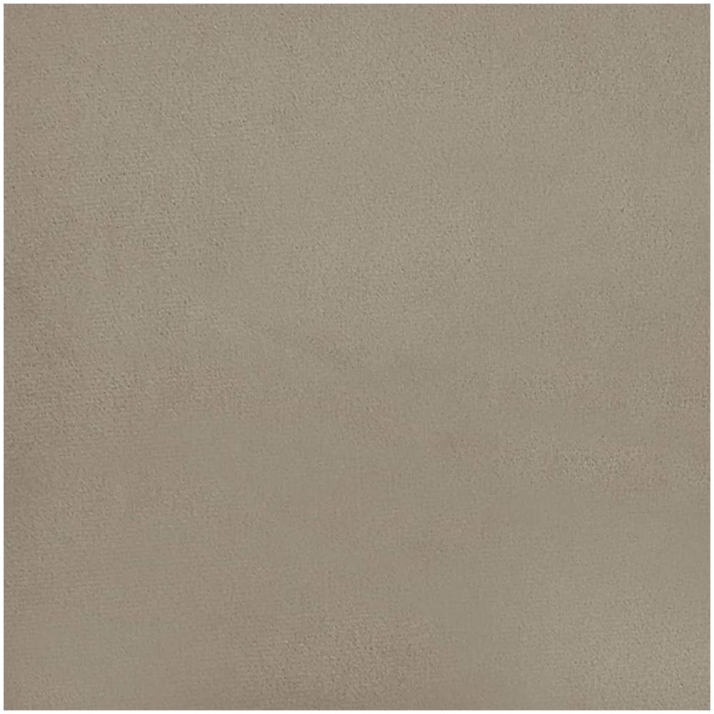 Sgabello Rotondo Grigio Scuro In Velluto - Foto 3