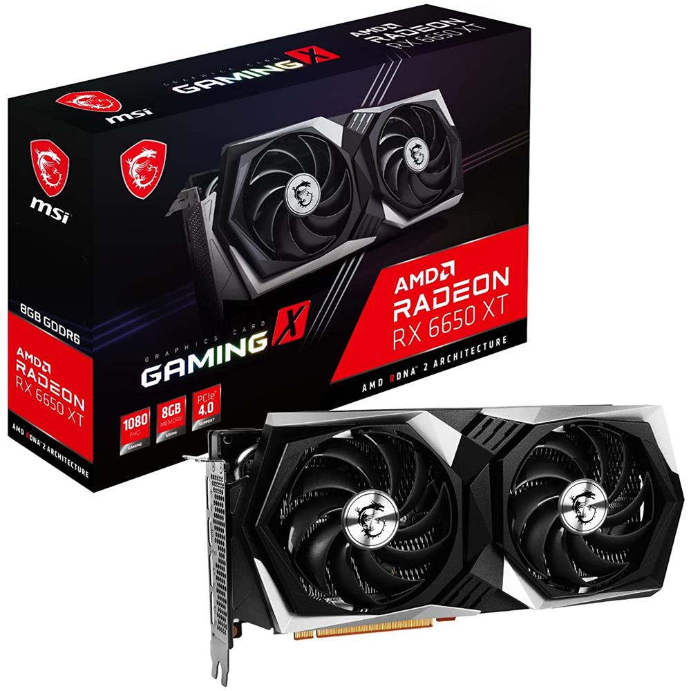 Radeon RX 6650 XT 8 GB GDDR6 Pci-E 3 x DisplayPort / 1 x HDMI Gaming X - Foto 1