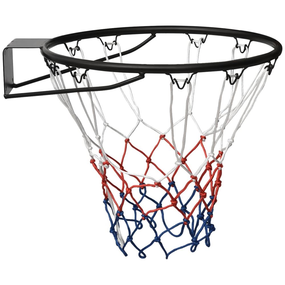 Canestro Da Basket Nero 45 Cm Acciaio - Foto 3