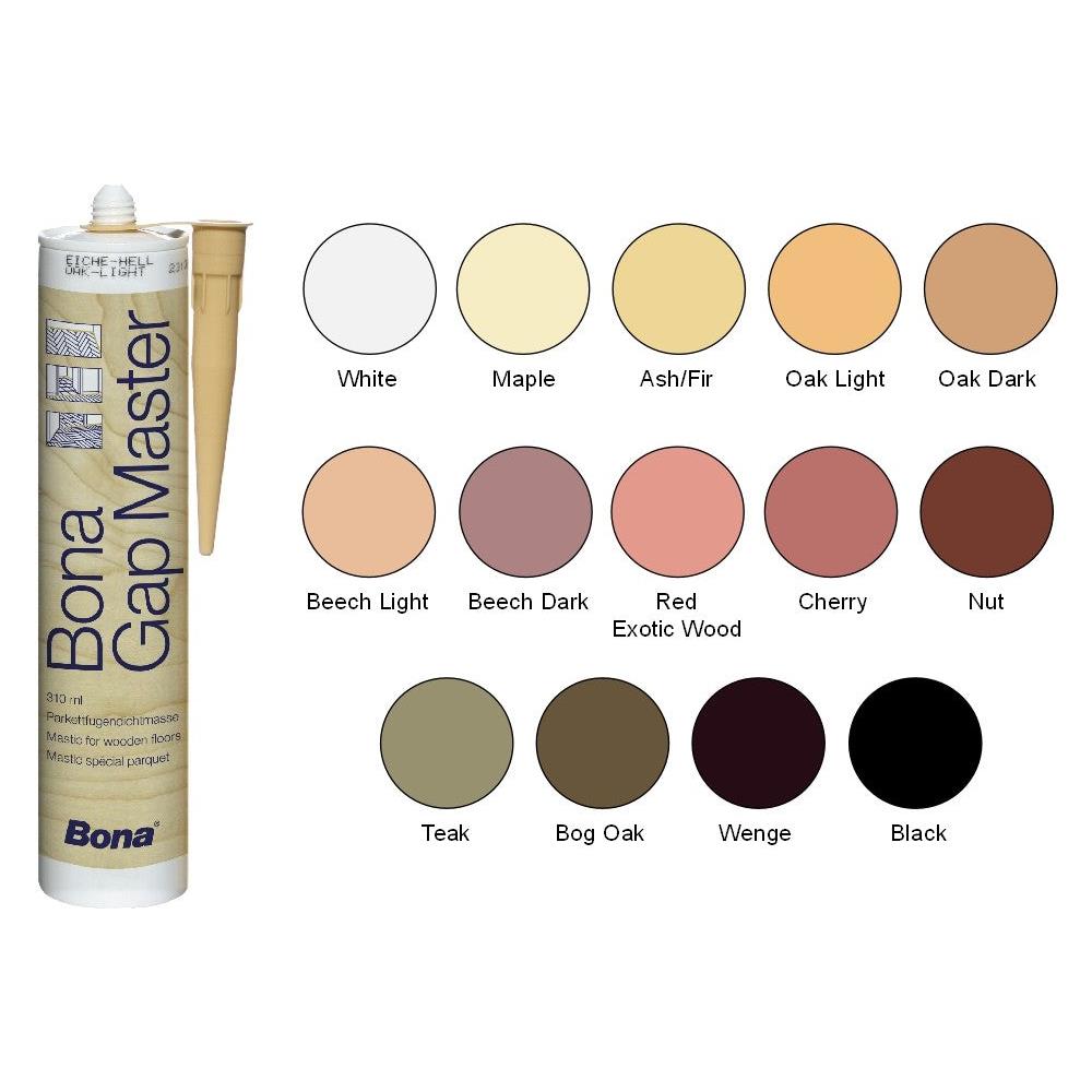 Gap Master Stucco Elastico Nei Colori Dei Vari Legnami, Per Stuccare Parquet Battiscopa - Bianco - Foto 1